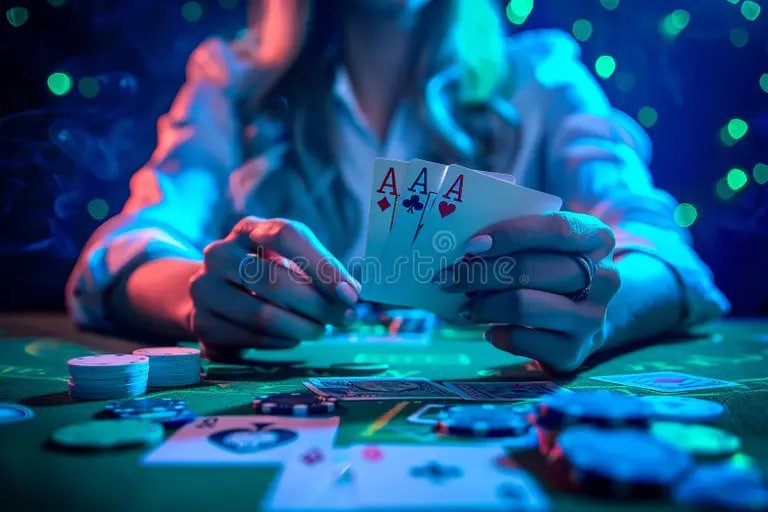 Filipino player accessing Aristocrat live casino on a mobile phone